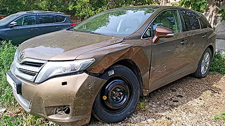 Ремонт кузова автомобиля Toyota Venza 2012 с восстановлением геометрии